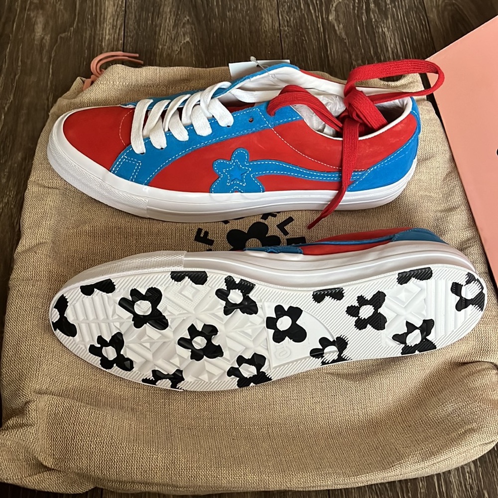 Converse GOLF le FLEUR (Blue & Red Colorway) MENS SIZE: 12